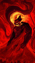  abstract_art abstract_background absurd_res adastra adastra_(series) anthro army black_body blood bodily_fluids canid canine canis cato_(adastra) cloak clothing drunk_ferret echo_project fire hi_res male mammal muscular muscular_anthro muscular_male red scar solo surreal triangle_(shape) wolf yellow 