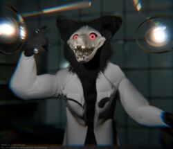  3d_(artwork) anthro blender_(artwork) bone detailed detailed_fur devsergal digital_media_(artwork) fluffy fluffy_fur full-length_portrait fur hospital hospital_light hospital_room male portrait realistic realistic_fur realistic_lighting realistic_shading skull skull_head skulldog_(species) solo 