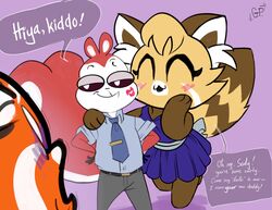  ailurid anthro chikn_nuggit female group guttahpup hawt_saus_(chikn_nuggit) hi_res housewife invalid_tag male male/female mammal mother_(lore) necktie parent_(lore) red_panda rodent sassparilla_(chikn_nuggit) sciurid shocked smug sody_pop_(chikn_nuggit) stepfather_(lore) stepparent_(lore) tree_squirrel trio 