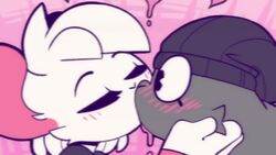  1boy 1femboy 2boys animated beanie blush blushing comic comic_dub femboy fully_clothed grey_fur grey_hair kissing male male_only milkshake mouse mouse_boy mouse_ears mouse_tail rat rat_boy rat_ears rat_femboy rat_tail reggie_(whygena) ret sound tagme video white_fur white_hair wholesome whygena yaoi zac_(whygena) zombibatz 