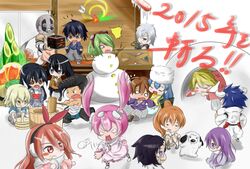  akame akame_ga_kill! apron black_hair blonde_hair blue_eyes blue_hair bols brown_hair bulat canine chelsea_(akame_ga_kill!) chibi closed_eyes coat dr._stylish dress esdeath gas_mask glasses goggles green_hair grey_hair hekatonkheires kurome_(akame_ga_kill!) leone lubbock mechanical_arm mine_(akame_ga_kill!) multiple_boys multiple_girls najenda orange_hair pink_hair purple_eye purple_hair red_eyes run_(akame_ga_kill!) seryu_ubiquitous sheele shirtless snow snowman susanoo_(akame_ga_kill!) tatsumi_(akame_ga_kill!) twintails wave_(akame_ga_kill!) white_hair yellow_eyes yukata 