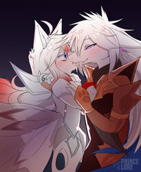  absurd_res anthro blush bodily_fluids canid canine capcom daughter_(lore) dragon drooling duo elder_dragon father_(lore) father_and_child_(lore) father_and_daughter_(lore) female fox french_kissing hi_res incest_(lore) king_takashiro_kinoshita_(queen-kajina-kinoshita) kissing loreking male male/female mammal married_couple monster_hunter mythological_creature mythological_scalie mythology parent_(lore) parent_and_child_(lore) parent_and_daughter_(lore) safi&#039;jiiva saliva saliva_on_tongue scalie sloppy_kiss tongue tongue_out xeno&#039;jiiva 