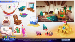  16:9 2022 6_legs adobe_photoshop_(artwork) alice_pisoni ambiguous_feral ambiguous_gender arthropod artist_name black_sclera blue_carpet blue_shell bowl colored concept_art container cooler copyright_symbol crustacean decapod digital_drawing_(artwork) digital_media_(artwork) door english_description english_text feral fireplace flag flower_vase furniture group hammock hermit_crab hi_res light lighting log malacostracan mario_plus_rabbids_sparks_of_hope nintendo official_art pillow pincers plant plant_pot potted_plant pottery purple_shell red_body red_pillow rocking_chair rubber_duck sand sand_castle sculpture seashell shaded shell stool symbol table tan_shell text title treasure_chest trio ubisoft umbrella vase vines wall_(structure) white_eyes widescreen window window_shutter wood wood_furniture wood_table year 