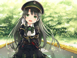  cura maitetsu rail_romanesque suzushiro_(rail_romanesque) uniform 