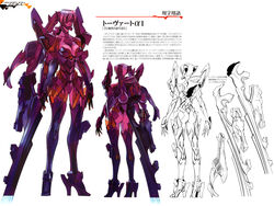  absurdres armor artist_request ass asuka-eva-synthesis breasts character_profile cyborg eva_02 eva_02_stage_2 eva_02_stage_2_allegorica evangelion_(mecha) evangelion_stage_2_specification female high_heels highres large_breasts long_hair mecha_musume neon_genesis_evangelion neon_genesis_evangelion_anima open_mouth photoshop_(medium) science_fiction source_request souryuu_asuka_langley visor_(armor) 