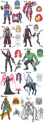  2girls 6+boys absurdres avengers:_age_of_ultron avengers_(series) azir black_widow black_widow_(cosplay) braum_(league_of_legends) captain_america captain_america_(cosplay) centaur character_name collage commentary_request cosplay crossover dr._mundo exaxuxer facial_hair hawkeye_(marvel) hawkeye_(marvel)_(cosplay) hecarim highres hulk hulk_(cosplay) hulkbuster iron_man iron_man_(cosplay) jayce_(league_of_legends) league_of_legends malzahar marvel marvel_cinematic_universe miss_fortune_(league_of_legends) monster_boy morgana_(league_of_legends) moustache multiple_boys multiple_girls quicksilver quicksilver_(cosplay) scarlet_witch scarlet_witch_(cosplay) taur thor_(marvel) thor_(marvel)_(cosplay) ultron ultron_(cosplay) varus vision_(marvel) vision_(marvel)_(cosplay) xerath 