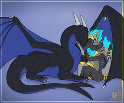  6:5 anthro cuddling dragon entwined_tails feher feral firexuz_(firexuz) group group_hug group_picture hi_res hug hugging_another lying machine male mythological_creature mythological_scalie mythology on_front protogen radio_(flufferderg) reptile sandy_(sandfire18) scalie sitting snake tail tail_coil trio 