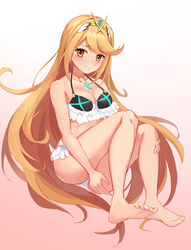  cleavage hikari_(xenoblade_2) kiiro_kimi xenoblade xenoblade_chronicles_2 