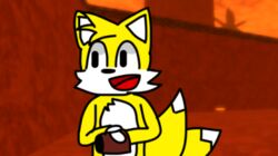  anthro canid canine fox low_res male male/male mammal meme pyonc sega solo sonic.exe_(creepypasta) sonic_the_hedgehog_(series) tails 