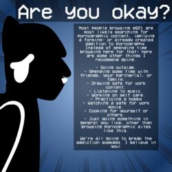  1:1 ambiguous_gender ambiguous_species anthro dialogue english_text fishfacethecalico hi_res looking_at_viewer public_service_announcement silhouette solo talking_to_viewer text text_box the_truth unknown_species worried 