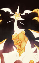  commentary creature english_commentary gen_7_pokemon highres legendary_pokemon looking_at_viewer necrozma necrozma_(ultra) no_humans pokemon pokemon_(creature) salanchu solo 