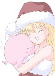  akazukin_chacha closed_eyes cosplay magical_princess psuke santa 