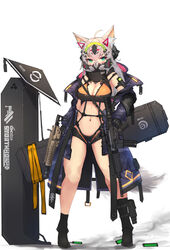  animal_ears cleavage gun syaha tagme 