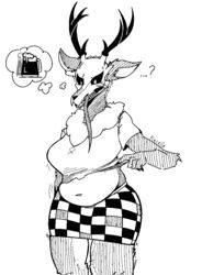  2021 alcohol aliasing american_mythology annoyed anthro artist_name beer beer_mug belly belly_overhang beverage big_breasts black_and_white black_sclera bone breasts clenched_teeth clothing digital_media_(artwork) ellipsis female indigenous_north_american_mythology kilt long_tongue looking_down_at_self monochrome mythology navel north_american_mythology pixcello portrait questioning_ellipsis shirt simple_background sindri_wulver skull skull_head slightly_chubby slightly_chubby_anthro slightly_chubby_female solo teeth thought_bubble three-quarter_portrait tongue topwear torn_clothing torn_shirt torn_topwear weight_conscious weight_gain wendigo white_background white_eyes 