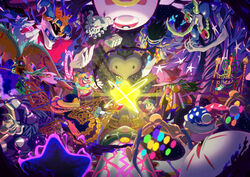  angel_wings antlers aura claycia cloak commentary crown dark_crafter dark_matter_(kirby) dark_matter_blade dark_mind dark_nebula drawcia dudebromanguyperson english_commentary evil_smile feathers fecto_elfilis floating from_behind glowing glowing_eyes gryll_(kirby) hat holding holding_polearm holding_weapon horns king_dedede kirby&#039;s_adventure kirby&#039;s_dream_land_2 kirby&#039;s_dream_land_3 kirby&#039;s_epic_yarn kirby&#039;s_return_to_dream_land kirby&#039;s_star_stacker kirby:_planet_robobot kirby:_star_allies kirby:_triple_deluxe kirby_(series) kirby_64 kirby_and_the_amazing_mirror kirby_and_the_forgotten_land kirby_and_the_rainbow_curse kirby_canvas_curse kirby_mass_attack kirby_squeak_squad magolor marx_(kirby) mask master_crown monster necrodeus nightmare_(kirby) photoshop_(medium) planet polearm pop_star queen_sectonia rayman_limbs robot shoulder_spikes smile space spear spikes star_(symbol) star_dream sword third-party_edit void_termina weapon wings witch yin-yarn zero_(kirby) zero_two_(kirby) 