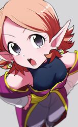  :o bad_id bad_twitter_id bidarian black_eyes brown_hair chronoa colored_skin dragon_ball dragon_ball_heroes dragon_ball_xenoverse dress earrings female jewelry looking_at_viewer pink_dress pink_skin pointy_ears potara_earrings short_hair solo 