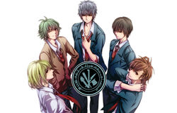  .flow 5boys adjusting_clothes adjusting_necktie alternate_costume axe bad_id bad_pixiv_id baseball_bat blonde_hair blue_pants blue_suit brown_hair chainsaw chie_(lcddem) collarbone collared_shirt copyright_name crest english_text expressionless feet_out_of_frame formal from_above frown genderswap_(ftm) green_hair grey_hair hand_up hands_in_pockets hands_on_own_neck hands_up knife lcddem lead_pipe light_frown long_sleeves loose_necktie madotsuki medium_hair multiple_boys nail nail_bat necktie olmatown pants red_eyes red_necktie rule_63 sabitsuki school_uniform shirt simple_background sleeves_rolled_up smile smirk spiked_bat standing suit unusually_open_eyes upper_body urotsuki usotsuki weapon white_background white_shirt wind yume_2kki yume_nikki yume_nisshi 