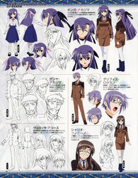  character_design genya_nakajima ginga_nakajima griffith_lowran mahou_shoujo_lyrical_nanoha mahou_shoujo_lyrical_nanoha_strikers shario_finieno verossa_acous 