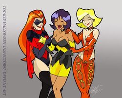  3girls alex_(totally_spies) cartoon_network clover_(totally_spies) cosplay inspector97 sam_(totally_spies) totally_spies 