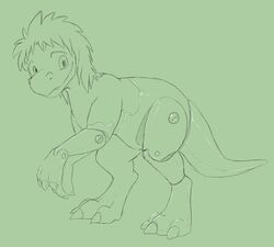  animate_inanimate anthro digitigrade dinosaur doll dromaeosaurid extinct figurine hi_res inanimate_transformation kyrio kyrio_the_raptor_(kyrio) male poseable_figure prehistoric_species reptile scalie solo tail theropod thick_tail transformation 