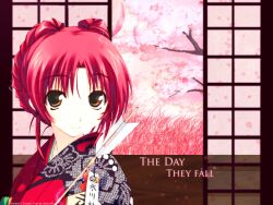  japanese_clothes kimono kousaka_tamaki red_head to_heart_2 