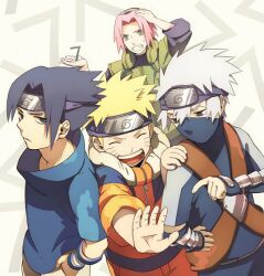  half_mask hatake_kakashi md5_mismatch naruto oba-min sakura_haruno team7 uchiha_sasuke uzumaki_naruto 