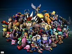  blonde_hair blue_eyes bowser brown_hair captain_olimar charizard crossover diddy_kong donkey_kong donkey_kong_country elf facial_hair falco_lombardi female fire_emblem fox_mccloud game_&amp;_watch highres ice_climber ice_climbers ike ivysaur jigglypuff kid_icarus king_dedede kirby kirby_(series) link lolicon long_hair lucario lucas luigi male mario marth metal_gear metal_gear_(series) metroid monkey mother_(game) mother_2 mother_3 moustache mr._game_&amp;_watch ness nintendo olimar pikachu pikmin pikmin_(creature) pit pit_(kid_icarus) pointy_ears pokemon pokemon princess_peach princess_zelda r.o.b r.o.b. samus_aran sega sheik solid_snake sonic_the_hedgehog squirtle star_fox super_mario_bros. super_smash_bros. the_legend_of_zelda toon_link wario warioware yoshi 