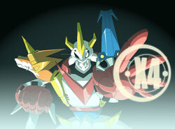  digimon digimon_xros_wars shoutmon_x4 tagme 