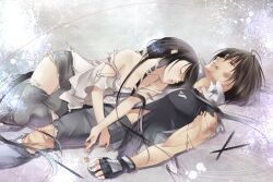  fuuchouin_kazuki get_backers papillon10 torn_clothes trap 