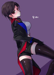  ass breasts brown_hair disney female kokuchuutei mary_poppins short_hair solo 