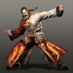  1boy alternate_costume ding_feng open_mouth shin_sangoku_musou 