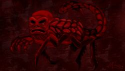  claws creepy creepypasta demon digital_media_(artwork) godzilla_(series) hi_res husgryph kaiju male multi_leg multi_limb nes_godzilla_creepypasta nightmare_fuel red_(nes_godzilla_creepypasta) red_body solo tail toho 