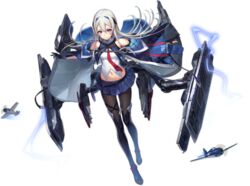  aircraft airplane armpits azur_lane bare_shoulders black_footwear black_gloves black_legwear blue_jacket blue_skirt boots breasts casablanca_(azur_lane) closed_mouth crop_top elbow_gloves female flight_deck floating_hair gloves grey_hair hair_between_eyes hair_ornament highres jacket long_hair looking_at_viewer machinery medium_breasts midriff miniskirt navel necktie off_shoulder official_art open_clothes open_jacket outstretched_arms pantyhose partially_fingerless_gloves pleated_skirt purple_eyes shirt skirt sleeveless sleeveless_shirt solo suika01 thigh_boots thighhighs transparent_background white_shirt 