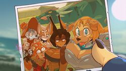  16:9 2022 after_fight aftermath anthro bird_dog blep blonde_hair blue_eyes borzoi breast_squish breasts brown_body brown_fur brown_hair canid canine canis death dobermann dog_knight_rpg domestic_dog dragon female feral fur gogomrdodo golden_retriever group group_photo group_picture hair herding_dog hi_res holding_photo hunting_dog jeane_(ceehaz) maci_(ceehaz) mammal mythological_creature mythological_scalie mythology nix_(ceehaz) orange_body orange_fur orange_hair orinette_(ceehaz) pastoral_dog photo pinscher pomeranian retriever rory_(ceehaz) scalie selfie sighthound spitz squish tan_body tan_fur tongue tongue_out welsh_corgi white_body white_fur white_hair widescreen wounded 