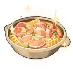  artist_request bamboo_shoot bowl food food_focus game_cg genshin_impact ham lowres meat no_humans official_art simple_background slow-cooked_bamboo_shoot_soup_(genshin_impact) soup sparkle spring_onion still_life third-party_source transparent_background 