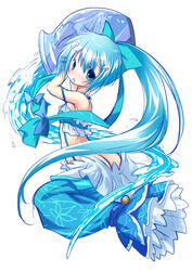  :o aquarius_(zodiac) blue_bow blue_bra blue_eyes blue_hair blue_skirt blue_theme bow bra butt_crack commentary_request female flower_knight_girl full_body hair_ornament hairbow high_ponytail highres izumi_yukiru jug_(bottle) long_hair looking_at_viewer nerine_(flower_knight_girl) open_mouth personification ponytail simple_background skirt solo star_(symbol) star_hair_ornament underwear white_background zodiac 