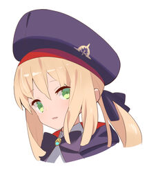  artoria_caster_(fate) artoria_caster_(second_ascension)_(fate) artoria_pendragon_(fate) beret blonde_hair blue_cape blue_hat blush breasts cape fate/grand_order fate_(series) female green_eyes hat long_hair looking_at_viewer open_mouth small_breasts solo thighs zenshin 