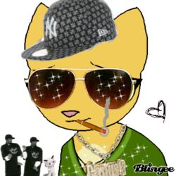 1:1 animated anthro bethesda_game_studios bling blingee_(artwork) blingee_(copyright) cigar cigarette clothing collage_(artwork) d-player dancing digital_media_(artwork) eyewear felid female glitter grandfathered_content graphicsgale_(artwork) green_clothing green_shirt green_topwear group hat headgear headwear heart_symbol human jewelry katia_managan kazerad khajiit low_res male mammal meme microsoft necklace new_era new_york_yankees oblivion prequel_adventure real_world rofa_cat safa_(cat) shirt shitpost short_playtime smoke smoking snoop_dogg snoop_dogg_(character) sunglasses swag the_elder_scrolls topwear