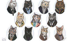 16:9 alternate_species bow_(feature) bow_tie british_broadcasting_corporation bust_portrait clothed clothing doctor_who domestic_cat eighth_doctor eleventh_doctor felid feline felis feral fifth_doctor first_doctor fourth_doctor jacket jenny_parks leather leather_clothing leather_jacket leather_topwear male mammal multiple_images necktie ninth_doctor portrait scarf second_doctor seventh_doctor sixth_doctor solo suit tenth_doctor the_doctor_(doctor_who) third_doctor topwear tortoiseshell_cat widescreen