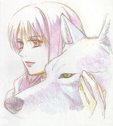  cheza kawamoto_toshihiro kiba_(wolf&#039;s_rain) tagme wolf&#039;s_rain 