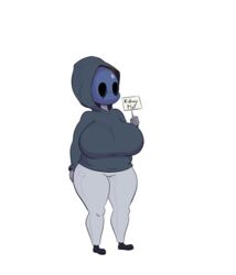  1girls ass big_ass big_breasts big_butt bottom_heavy breasts brown_hair butt creepypasta eyeless_jack female female_focus female_only grey_skin hips hoodie huge_ass huge_breasts huge_butt jacket jeans kantuspaintsinsanity large_ass large_breasts large_butt mask rule_63 short_hair solo solo_female thick thick_ass thick_thighs thighs top_heavy transparent_background wide_hips 