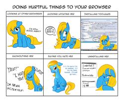 abuse apology asking begging bodily_fluids chart command crying dialogue english_text equid equine feels female feral hasbro horse interjection internet_explorer internet_explorer_(character) mammal meme microsoft multiple_images my_little_pony partitioning ponification pony question repeated_text requesting sad solo speech_bubble stuttering tag_question tears text unknown_artist waifu_chart yes-no_question