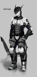  anthro armor fish hi_res machine male marine mech_suit power_armor riptide_(riptideshark) shark 