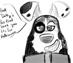  101_dalmatian_street 101_dalmatians black_spots canid canine canis dalmatian disney domestic_dog doug_(101_dalmatians) feral fur kinglazereth male mammal markings solo spots spotted_body spotted_fur white_body white_fur 