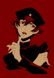  litchi_hikari_club male male_focus raizo raizou_(litchi_hikari_club) star uniform 