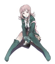  backpack bad_id bad_pixiv_id bag black_thighhighs danganronpa_(series) danganronpa_2:_goodbye_despair female flipped_hair galaga hair_ornament hairclip handheld_game_console hood hoodie jenny_(praesepe) long_hair medium_hair nanami_chiaki pink_eyes pink_hair playstation_portable school_uniform skirt solo thighhighs 