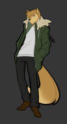  2020 anthro black_nose clothed clothing digital_media_(artwork) gulonine kaelan male mammal marten mustelid musteline ni70 pine_marten solo 