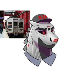  1:1 2023 2_horns absurd_res anthro back_spikes baseball_cap belly black_belly black_body black_countershading black_eyebrows black_sclera bust_portrait clothing collared_shirt countershade_neck countershading dark_body digital_drawing_(artwork) digital_media_(artwork) dragon electric_railcar eyebrows glowing glowing_eyes greater_cleveland_regional_transit_authority grey_clothing grey_hat grey_headwear grey_horn grey_spikes hat headgear headwear hi_res horn how_to_dragon_your_train hybrid living_machine living_train living_vehicle locomorph machine male markings meme metallic_body multicolored_body mythological_creature mythological_scalie mythology neck_spikes number ohio photo portrait public_transportation pupils rail_transit railcar rapid_transit red_eyes red_markings red_text reference_image reptile reverse_countershading rta_rapid_transit scalie silver_body simple_background smooth_horn solo spd_bird spikes spikes_(anatomy) straight_horn text tokyu_car_corporation train two_tone_body united_states_of_america urban_rail_transit vehicle white_background 