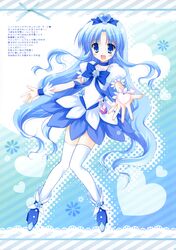  cascade dress hasekura_chiaki heartcatch_pretty_cure! kurumi_erika pretty_cure thighhighs 