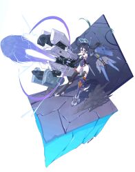  absurdres aqua_halo aris_(blue_archive) aris_(mecha_suit)_(blue_archive) armlet artist_name bare_shoulders black_gloves black_leotard black_thighhighs blue_archive blue_eyes blue_hair blue_leotard bridal_legwear bright_pupils chinese_commentary commentary_request covered_navel crack damaged double-parted_bangs dust elbow_gloves electricity female firing floating_hair full_body gang_shi_shao_e_fan gloves gradient_hair groin gun halo highleg highleg_leotard highres holding holding_gun holding_weapon huge_weapon incredibly_absurdres jewelry leotard long_bangs long_hair long_legs long_sidelocks looking_to_the_side mecha_musume mechanical_ears mechanical_legs mechanical_wings multicolored_hair multicolored_leotard official_alternate_costume official_alternate_hairstyle open_mouth railgun rectangular_halo ringed_eyes sidelocks simple_background single_mechanical_leg solo standing stirrup_legwear teeth thighhighs toeless_legwear torn_clothes torn_gloves torn_leotard torn_thighhighs twintails upper_teeth_only v-shaped_eyebrows very_long_hair weapon white_background white_leotard wings 